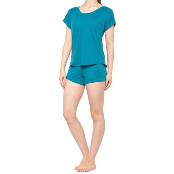 Avalanche Women's Hacci Pajamas Shorts Set - Large (2 Pc) - Picture 1 of 2